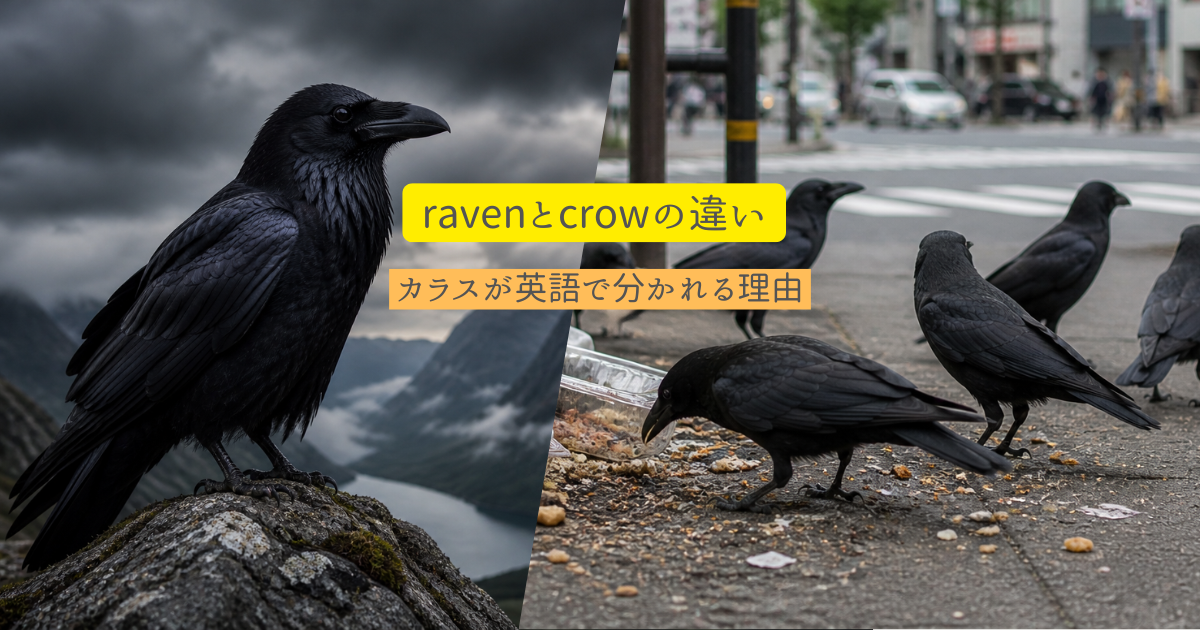 ravenとcrowの違い