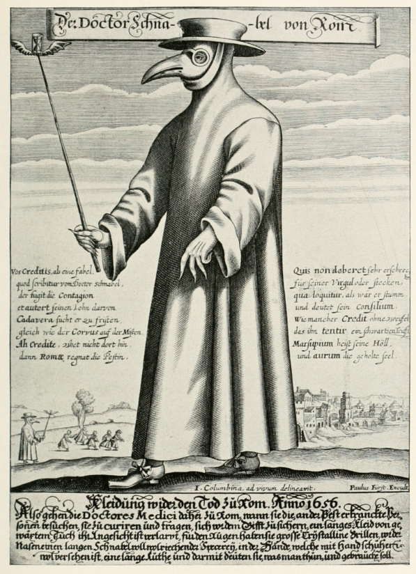 Plague Doctor - in history