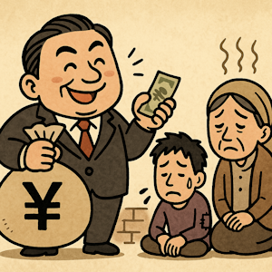 政治不信と貧困化