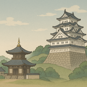お城と寺