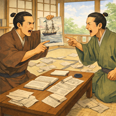 江戸時代後期の学問イメージ