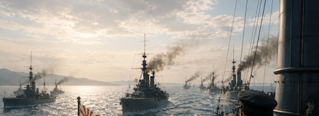 日本に定着していく西洋音楽(軍艦行進曲イメージ)