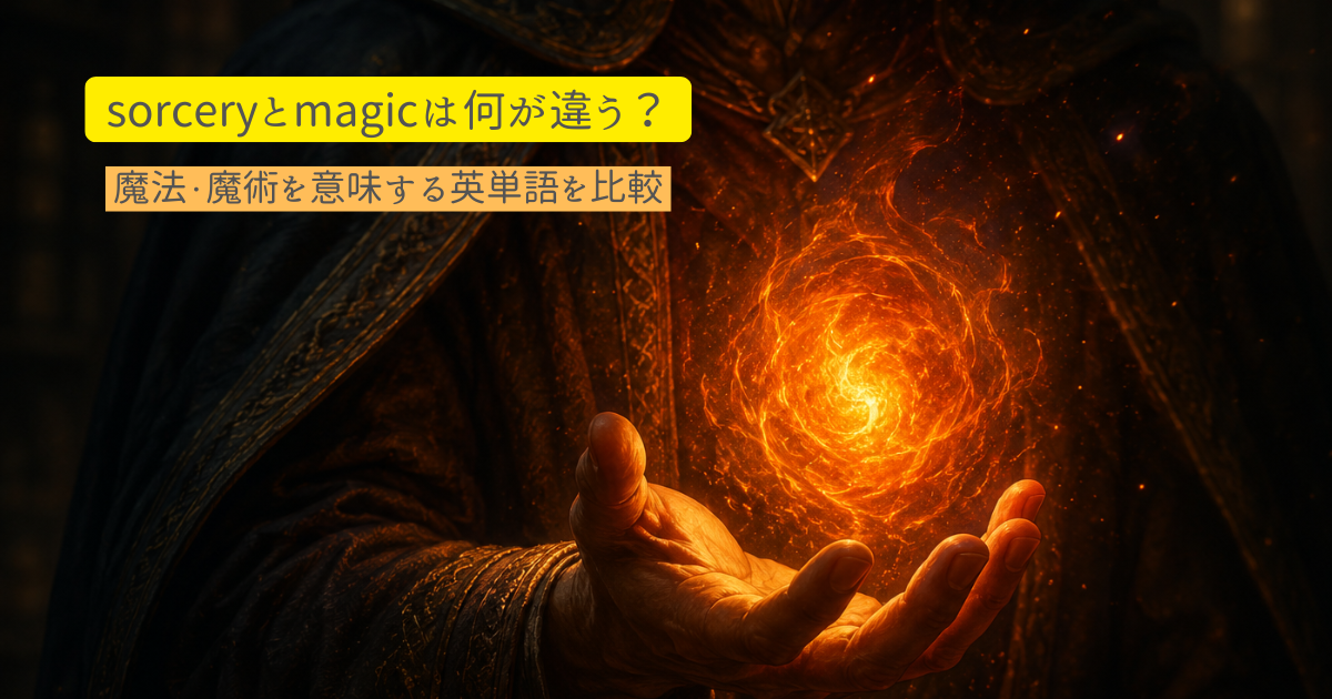 sorceryとmagic